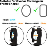 Rear Mount Bike Kickstand Quick Adjust Height Bicycle Side Stand fits most 24” 26” 29" 700c