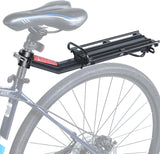 Bike Cargo Rack, Seatpost Mounted Bicycle Luggage Carrier with 20 LBs Weight Capacity for Trunk Bags and Quick Release Handle