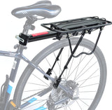 Rear Bike Racks for Bicycles - Bike Cargo Rear Rack for Back of Bike with Quick Release - Made of Aluminum Alloy