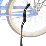 Rear Mount Bicycle Kickstand - Bike Kick Stands for Adult Mountain, Cruiser and Road Bike - Quick Adjust Height Kickstand Fits Most 24, 26, 27.5, 29 Inches Bikes
