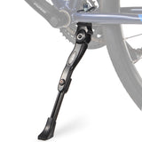 Center Mount Adjustable Height Bicycle Kickstand for Road & Mountain Bike, Fits Bikes 24-29 Inch Wheels