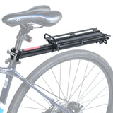 Bike Cargo Rack, Seatpost Mounted Bicycle Luggage Carrier with 20 LBs Weight Capacity for Trunk Bags and Quick Release Handle