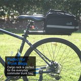 Bike Cargo Rack, Seatpost Mounted Bicycle Luggage Carrier with 20 LBs Weight Capacity for Trunk Bags and Quick Release Handle