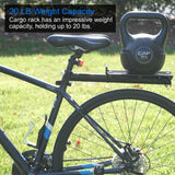 Bike Cargo Rack, Seatpost Mounted Bicycle Luggage Carrier with 20 LBs Weight Capacity for Trunk Bags and Quick Release Handle