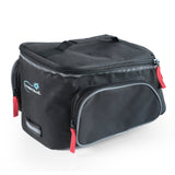 Bike Trunk Bag, Rear Bicycle Rack Bag with Waterproof Rain Cover, Carrying Handle BB-6025-R