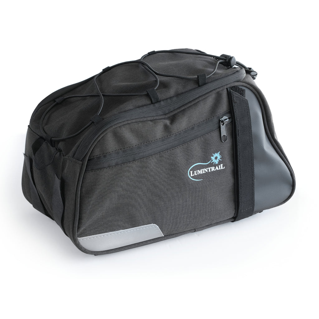 8L Bike Trunk Bag Durable Bicycle Cargo Rack Bag Ultra Secure