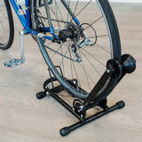 Lumintrail Bike Floor Storage Stand for 24"-27.5" Mountain Bikes and 650C -700C Road Bikes - Push-in Design