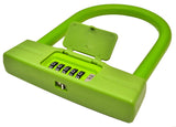 18mm Heavy Duty 5-Digit Bicycle Bike Combination U-Lock - Assorted Colors