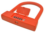 18mm Heavy Duty 5-Digit Bicycle Bike Combination U-Lock - Assorted Colors