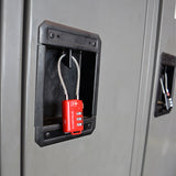 TSA Approved Lock for Luggage or Suitcase, Easy-to-Read 3 Digit Personalized Combination, Travel Suitcase Lock, Metal Construction Luggage Lock (4 Pack)