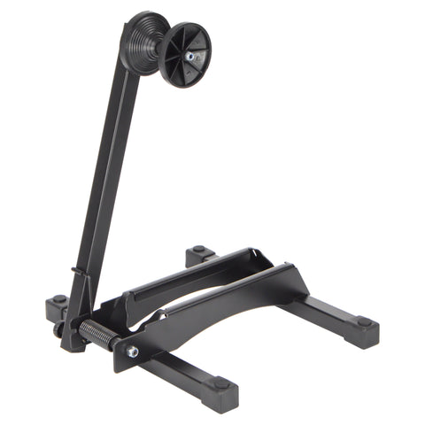 Indoor Compact Bike Stand for Garage on Floor - Bike Rack Perfect for Cruiser, Road and Kids Bike - Bicycle Stand Fits Front or Rear Wheels