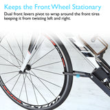 Bicycle Repair Stand with Tool Tray for Home Mechanics (Max 55 lbs), For Mountain Bikes & Road Bikes, Foldable & Portable Design