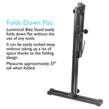 Bicycle Repair Stand with Tool Tray for Home Mechanics (Max 55 lbs), For Mountain Bikes & Road Bikes, Foldable & Portable Design