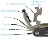 Bicycle 18-Function Multi Tool