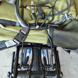 Rear Frame Mounted Bike Cargo Rack for Disc Brakes
