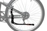 Rear Mount Bicycle Kickstand - Bike Kick Stands for Adult Mountain, Cruiser and Road Bike - Quick Adjust Height Kickstand Fits Most 24, 26, 27.5, 29 Inches Bikes