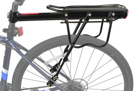 Rear Bike Racks for Bicycles - Bike Cargo Rear Rack for Back of Bike with Quick Release - Made of Aluminum Alloy