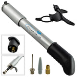 Mini Bike Pump include Presta to Schrader valve