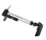 Telescoping Mini Bike Pump Dual Nozzle with Built-in Gauge