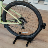 Indoor Compact Bike Stand for Garage on Floor - Bike Rack Perfect for Cruiser, Road and Kids Bike - Bicycle Stand Fits Front or Rear Wheels