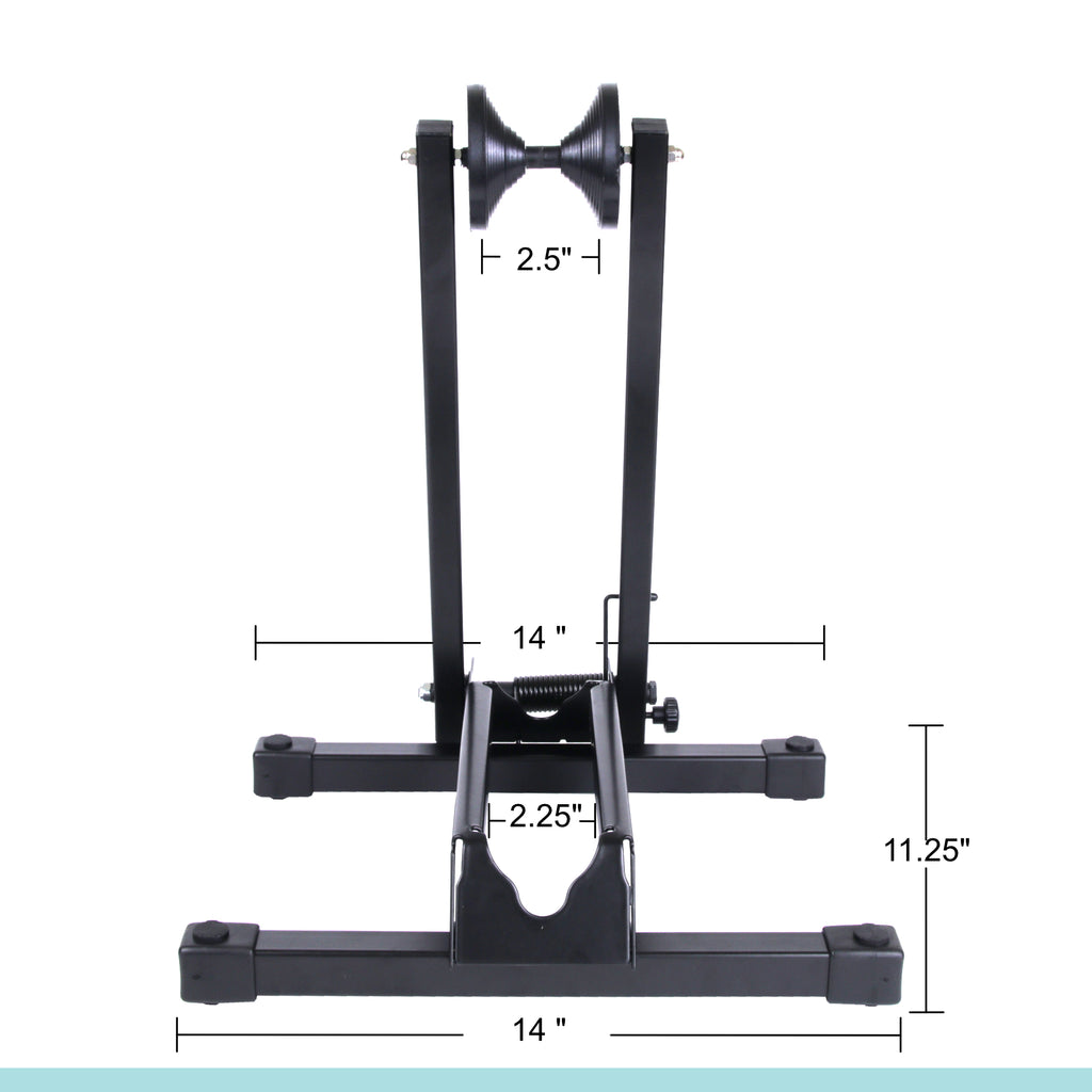 Indoor Compact Bike Stand for Garage on Floor Bike Rack Perfect for Lumintrail