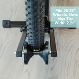 Indoor Compact Bike Stand for Garage on Floor - Bike Rack Perfect for Cruiser, Road and Kids Bike - Bicycle Stand Fits Front or Rear Wheels