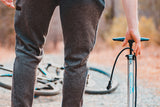 Bike Floor Pump Dual Valve with Gauge