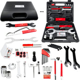 42 Piece Mountain, Dirt, and Road Bike Repair Tools Kits - Bicycle Maintenance Tool Kit Set with Storage Case