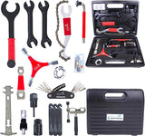38 Piece Mountain, Dirt, and Road Bike Repair Tools Kits - Bicycle Maintenance Tool Kit Set with Storage Case