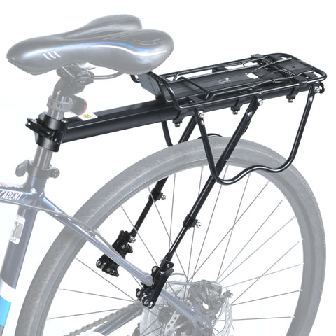 Rear Bike Racks for Bicycles - Bike Cargo Rear Rack for Back of Bike with Quick Release - Made of Aluminum Alloy