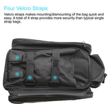 Bike Rack Bag, Expandable Rear Trunk Bicycle Carrier Commuter Pannier Handbag with a Waterproof Rain Cover 13L
