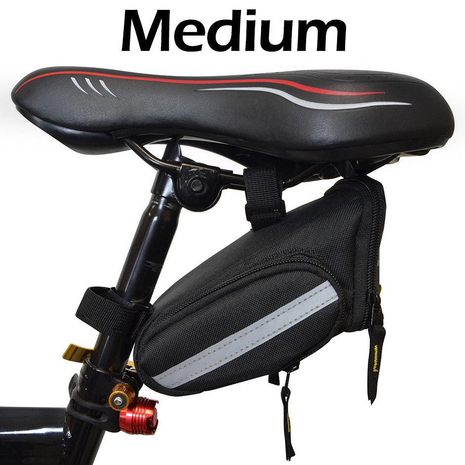 Strap-on Bike Saddle Bag Bicycle Cycling Under Seat Pack