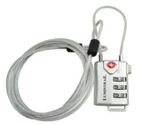 Digit Combination Travel Lock with Steel Cable