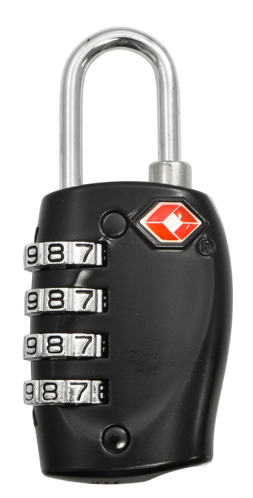 Travel Lock with Steel Cable TSA Approved 4 Digit Combination – Lumintrail