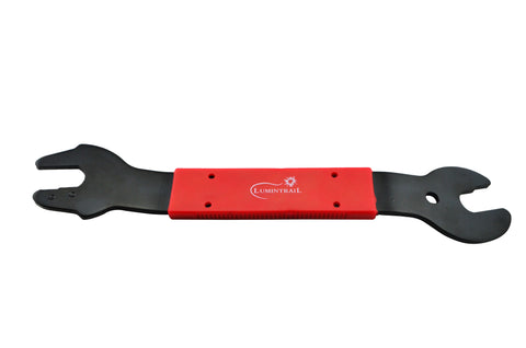 pedal spanner Pedal Wrench 17, 16, 15 mm Double Sided Bike Spanner – Lumintrail