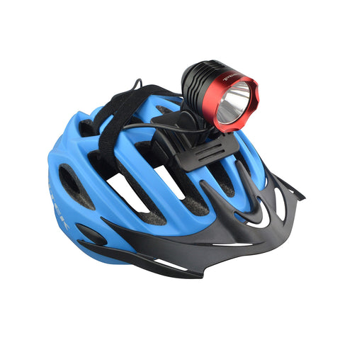 LED Bicycle Headlight Set with Helmet Mount LED Bicycle Headlight Set with Helmet Mount