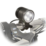 LED Bicycle Headlight Set with Helmet Mount - 1600 Lumen