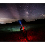 Lumintrail Rear Bike Light Bright Red LED Taillight 2 Light Modes for All Bikes Easy To Install