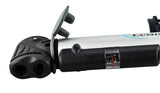 Telescoping Mini Bike Pump Dual Nozzle with Built-in Gauge