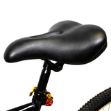 Lumintrail Gel Foam Comfort Women Bike Seat Wide Bicycle Saddle Soft Bike Cushion for Stationary and Commuter Bicycles