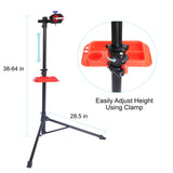 Bike Repair Stand Portable Adjustable Bicycle Workstand for Road and Mountain Bikes (Max 55lbs)