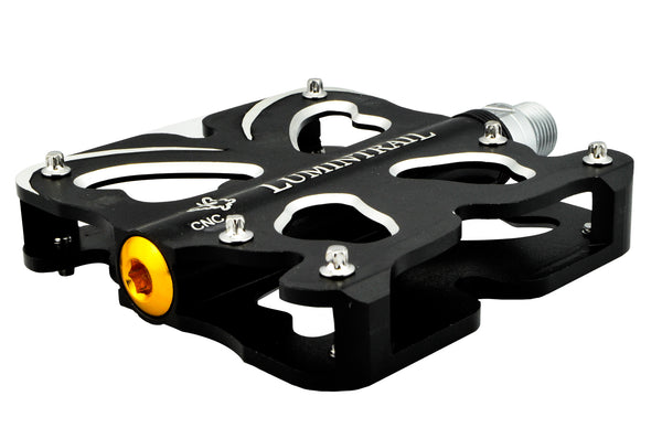 cnc bike pedals Bicycle Pedals Butterfly CNC Alloy Sealed Bearing – Lumintrail