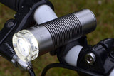 Lumintrail TB-300 USB Rechargeable Bicycle Light - Silver